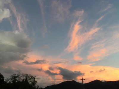 夕焼け空