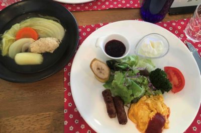 洋食の朝ごはん